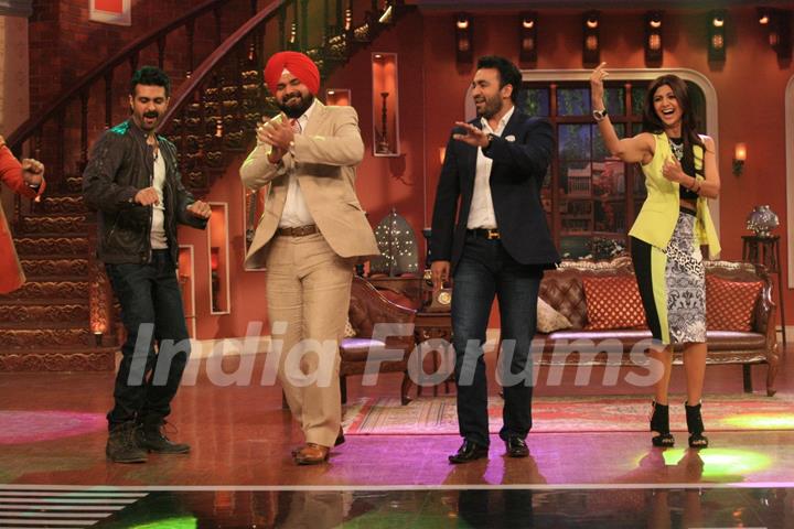 Promotion of Dishkiyaoon on the sets of Comedy Nights with Kapil