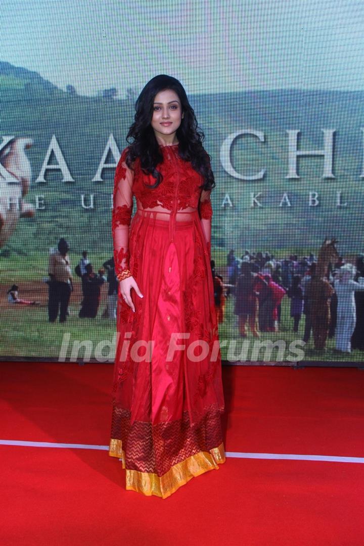 Mishti was at the Music Launch of 'Kaanchi'