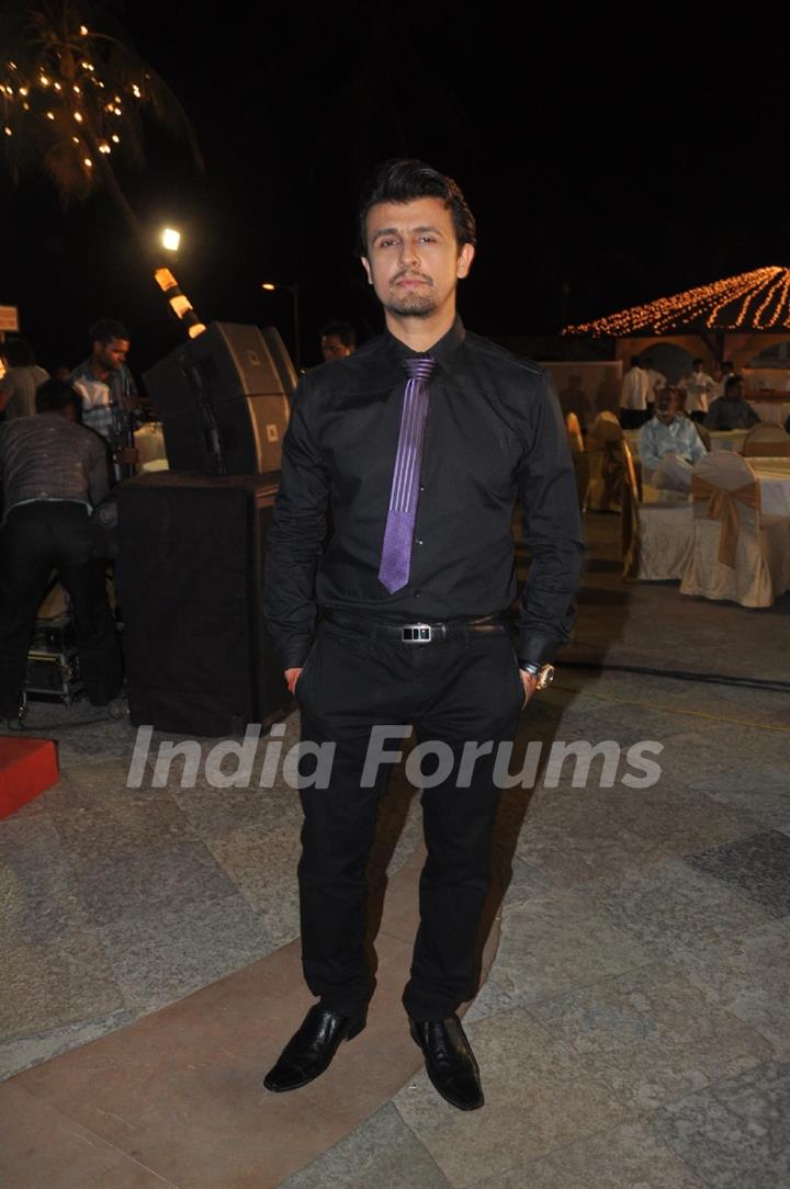 Sonu Nigam at the Music Launch of 'Jal'