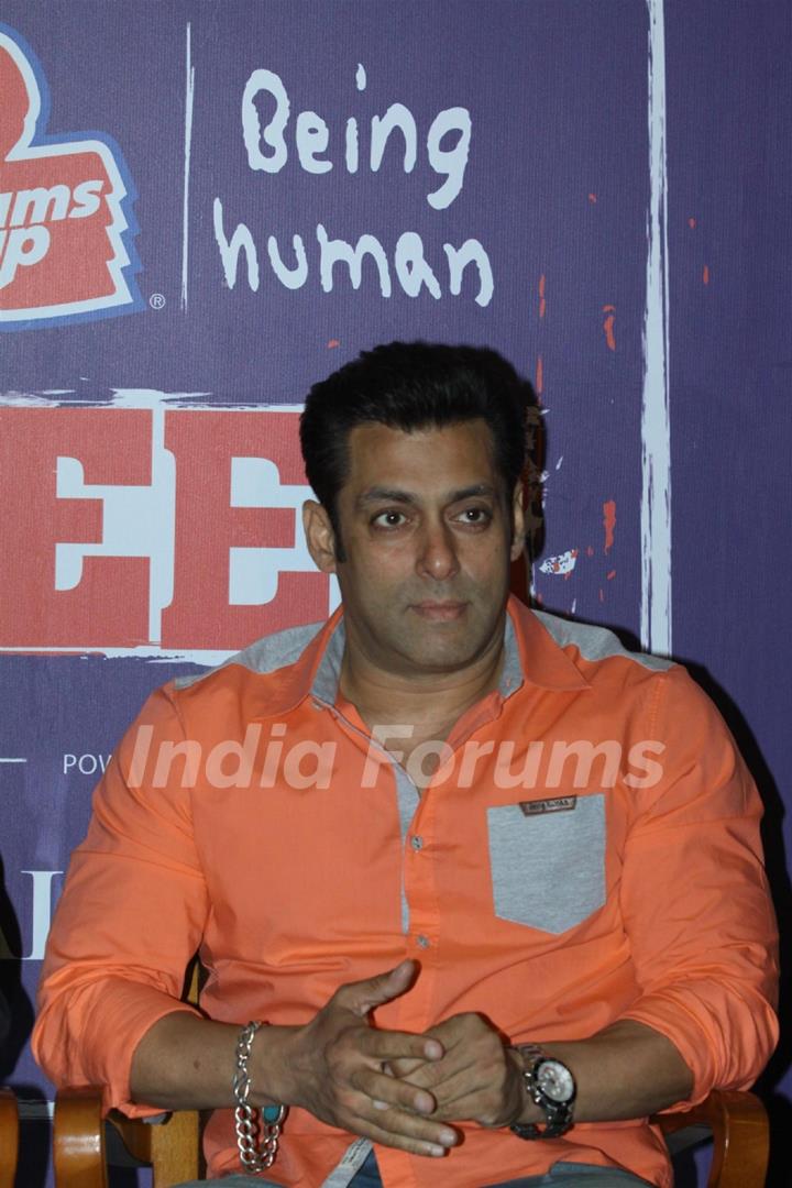 Salman Khan at the Campaign for 'VEER'