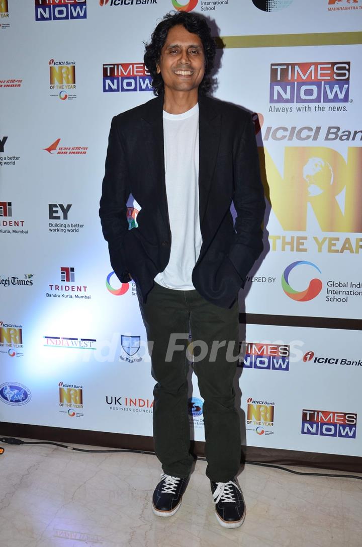 Nagesh Kukunoor was seen at the NRI Awards 2014