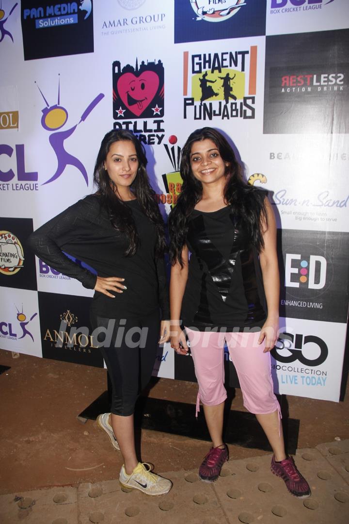 Anita Hassanandabi at the Box Cricket league inaugral match