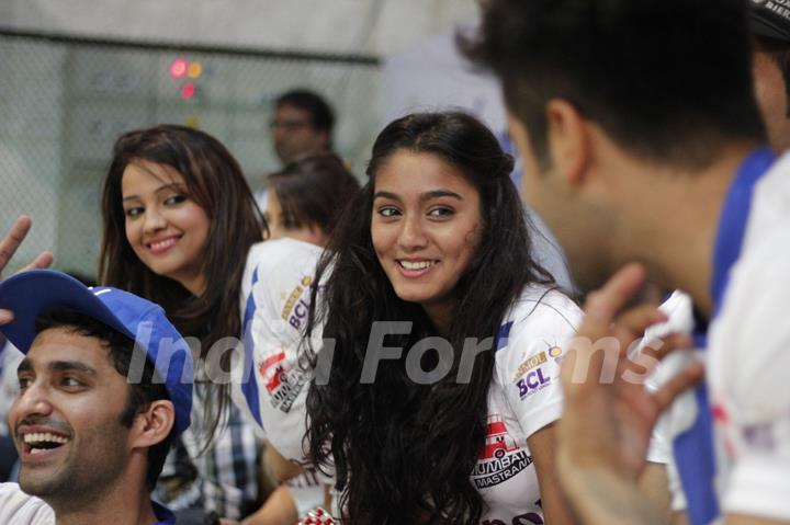 Sana Khan was at the Box Cricket league inaugral match