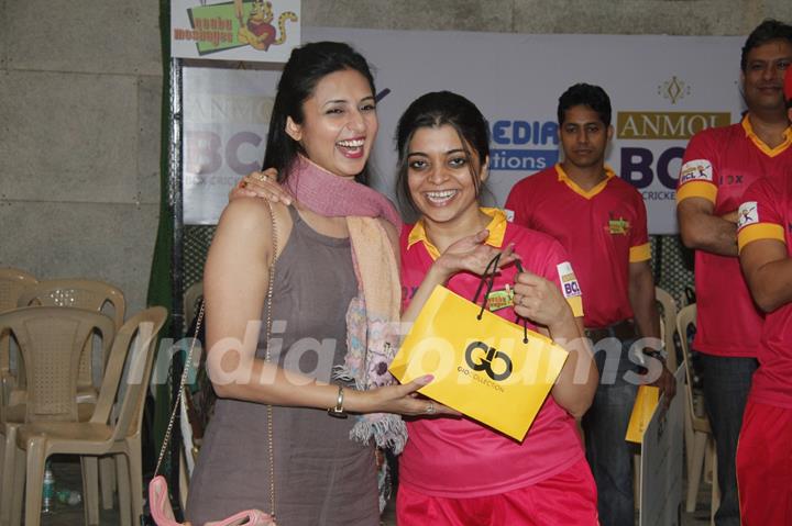 Divyanka Tripathi was at the Box Cricket league inaugral match