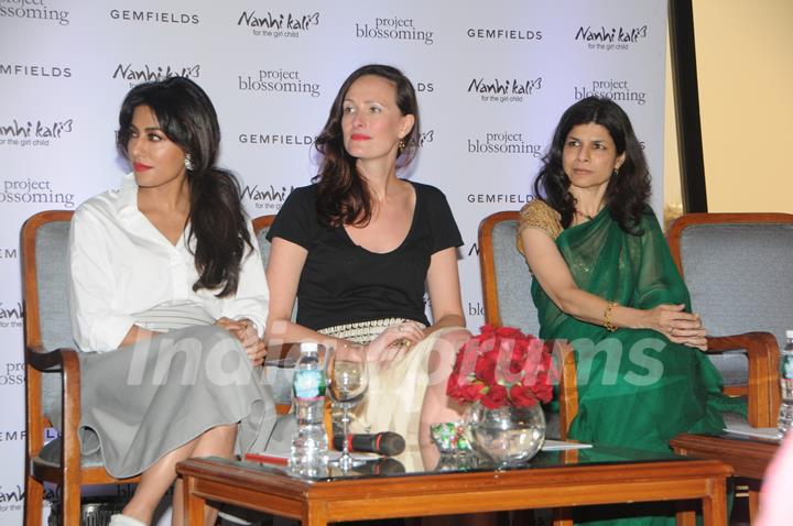 Chitrangda Singh at the announcement of Nanhi Kali