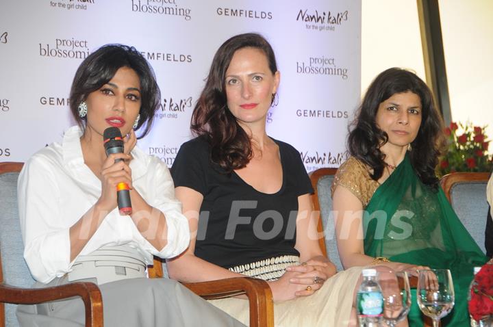 Chitrangda Singh at the announcement of Nanhi Kali