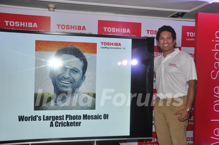 Sachin Tendulkar along with Toshiba launches 'WeAreSachin' campaign