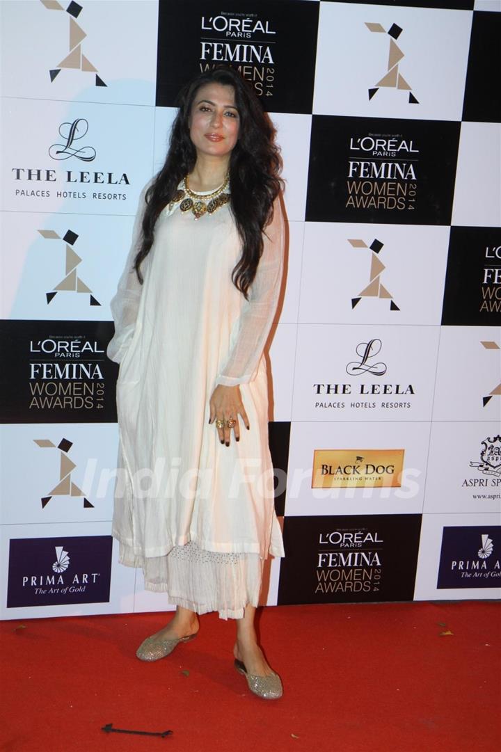 Mini Mathur was at the L'Oreal Paris Femina Women Awards 2014