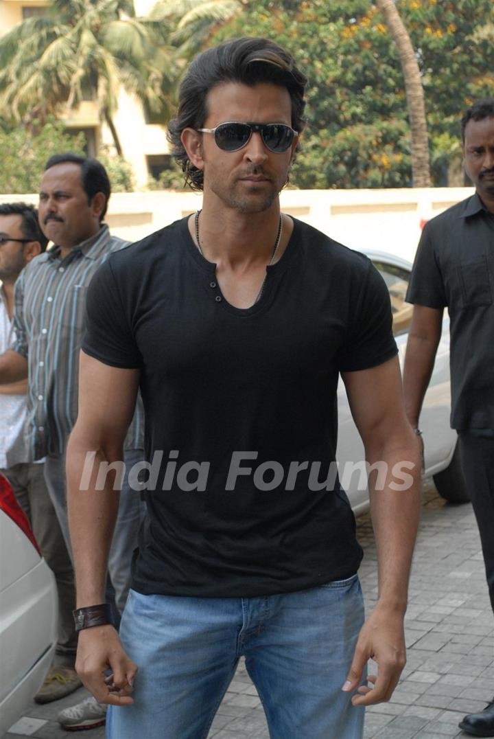 Hrithik Roshan at the Press conference of IIFA Awards 2014