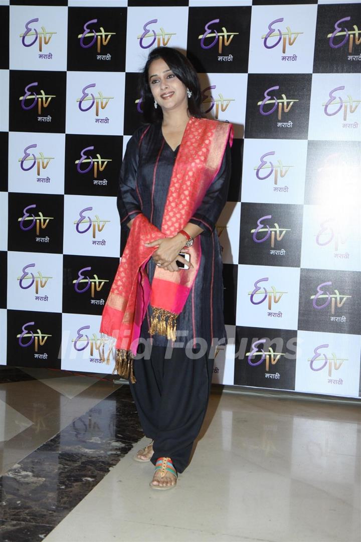 Mrinal Kulkarni at ETV Marathi's Grand Gudip Padwa