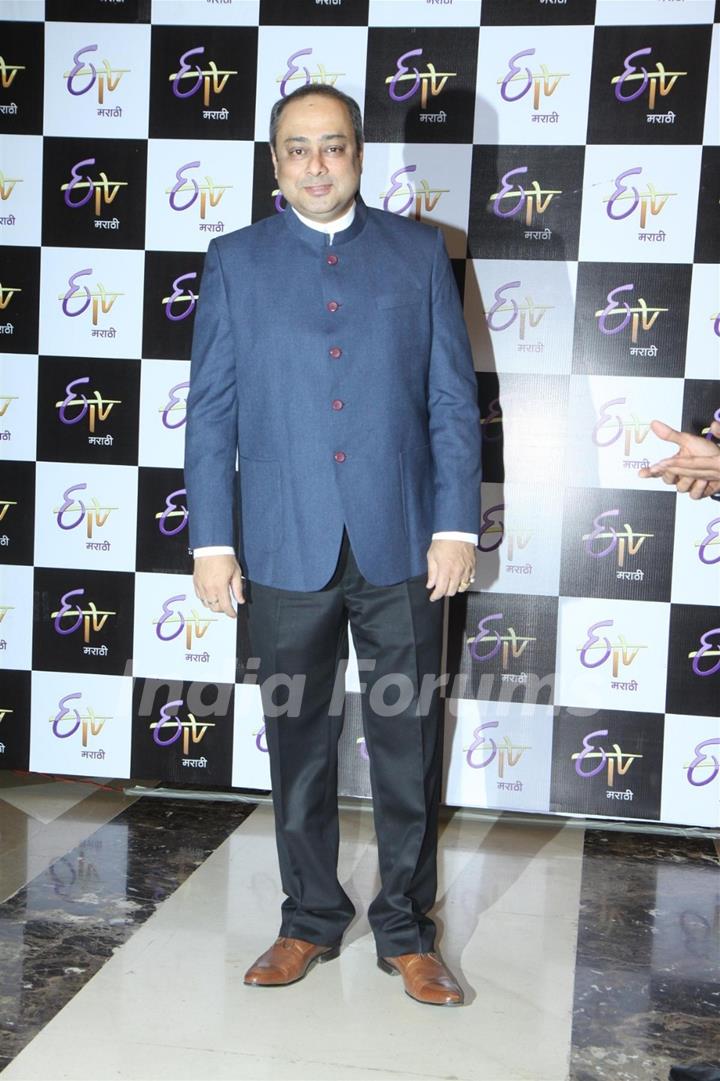 Sachin Khedekar was at ETV Marathi's Grand Gudip Padwa