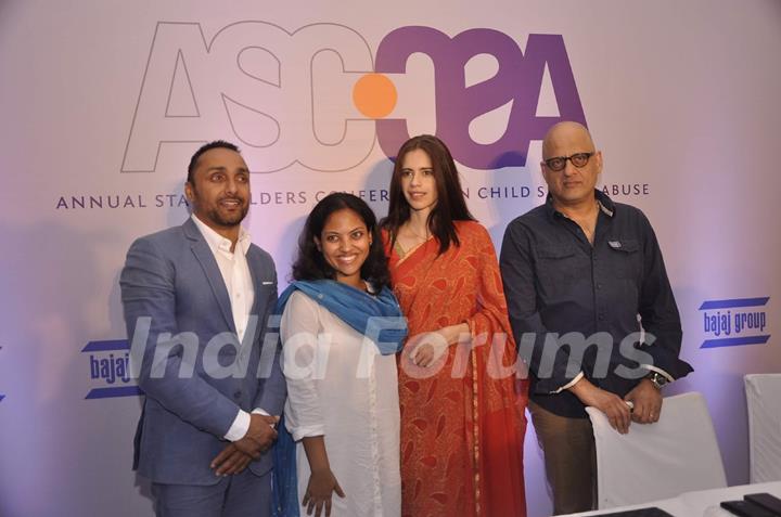 Kalki Koechlin and Rahul Bose at the Announcement