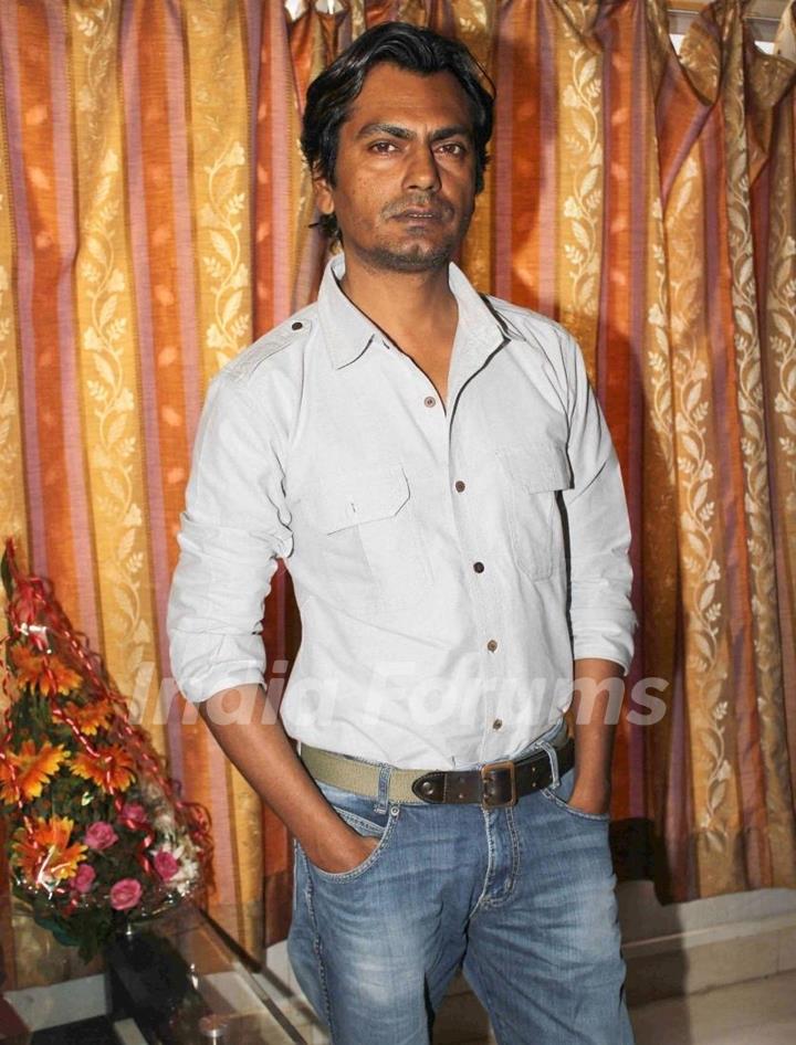 Nawazuddin Siddiqui Promotes his film Mountain Man at Mumbai University