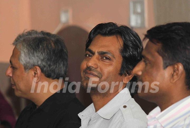 Nawazuddin Siddiqui Promotes his film Mountain Man at Mumbai University