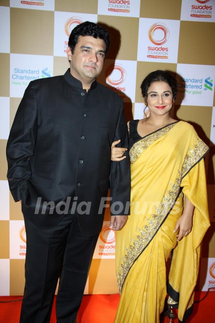 Siddharth Roy Kapur and Vidya Balan were seen at the Swades Foundation Fundraiser