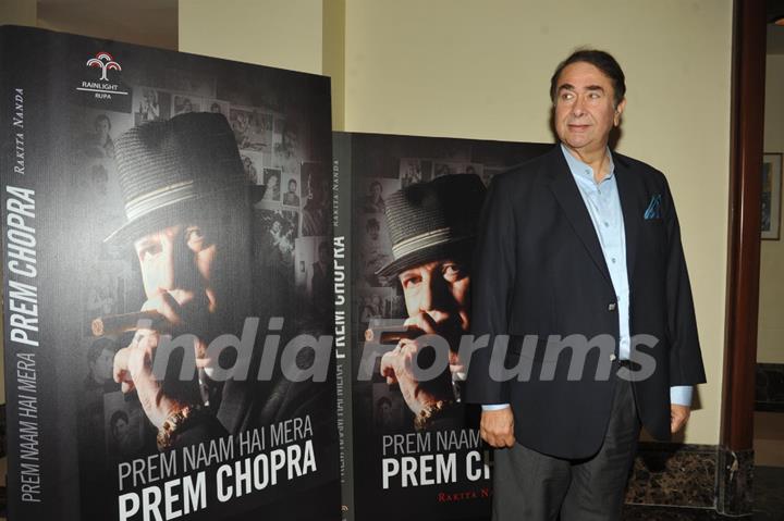 Randhir Kapoor was at the Book launch of 'Prem Naam Hai Mera'