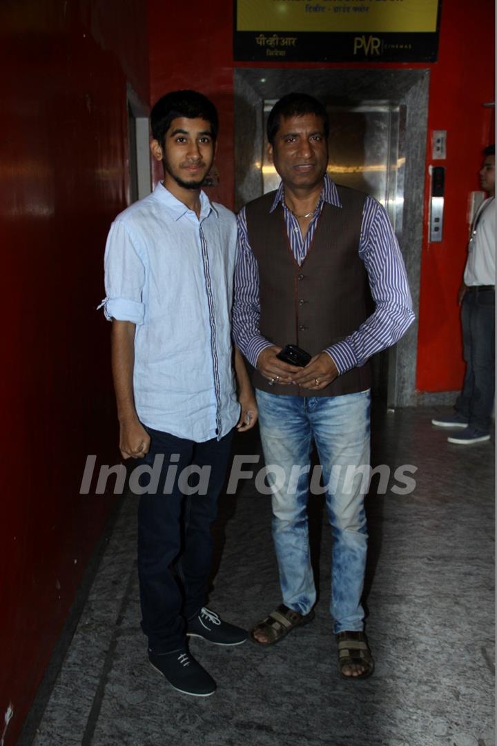 Raju Shrivastav at Bombay To Goa special screening