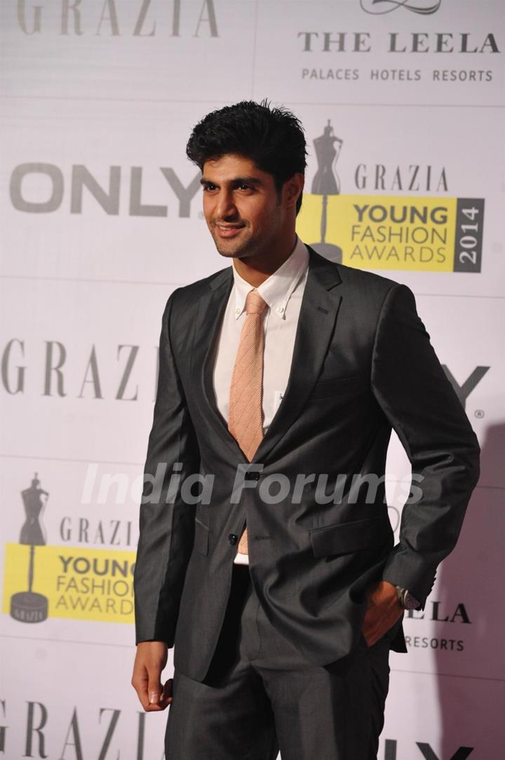 Tanuj Virwani at the Grazia Young Fashion Awards 2014