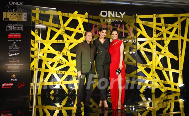 Sonam Kapoor was at the Grazia Young Fashion Awards 2014