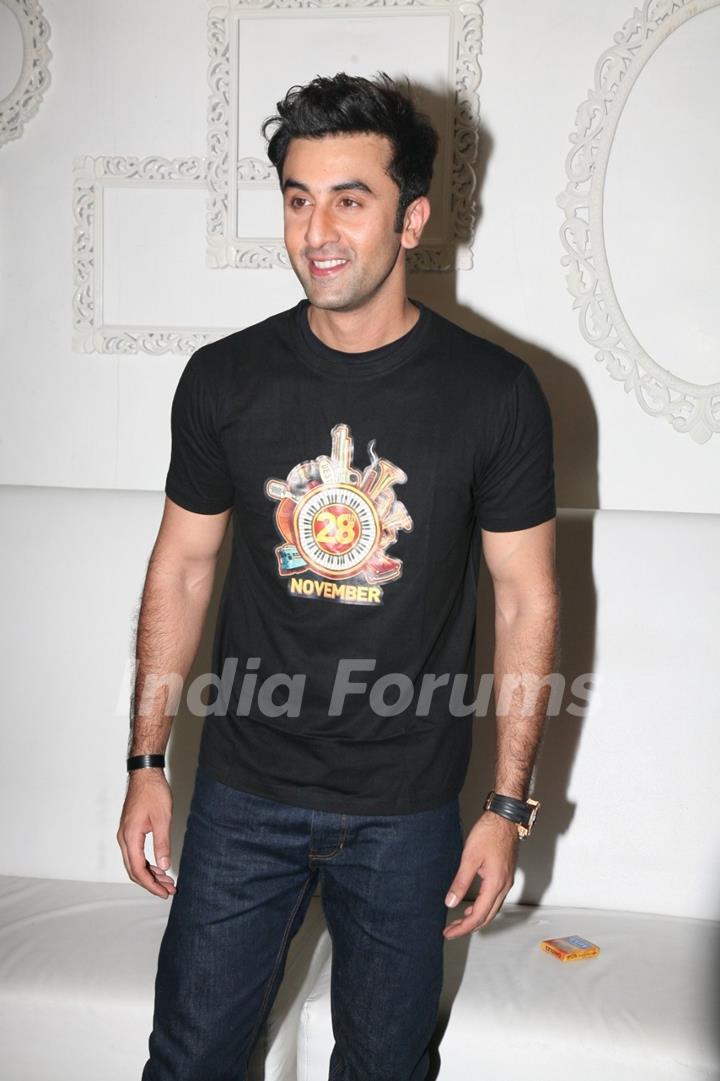 Ranbir Kapoor was at the Bombay Velvet wrap up party