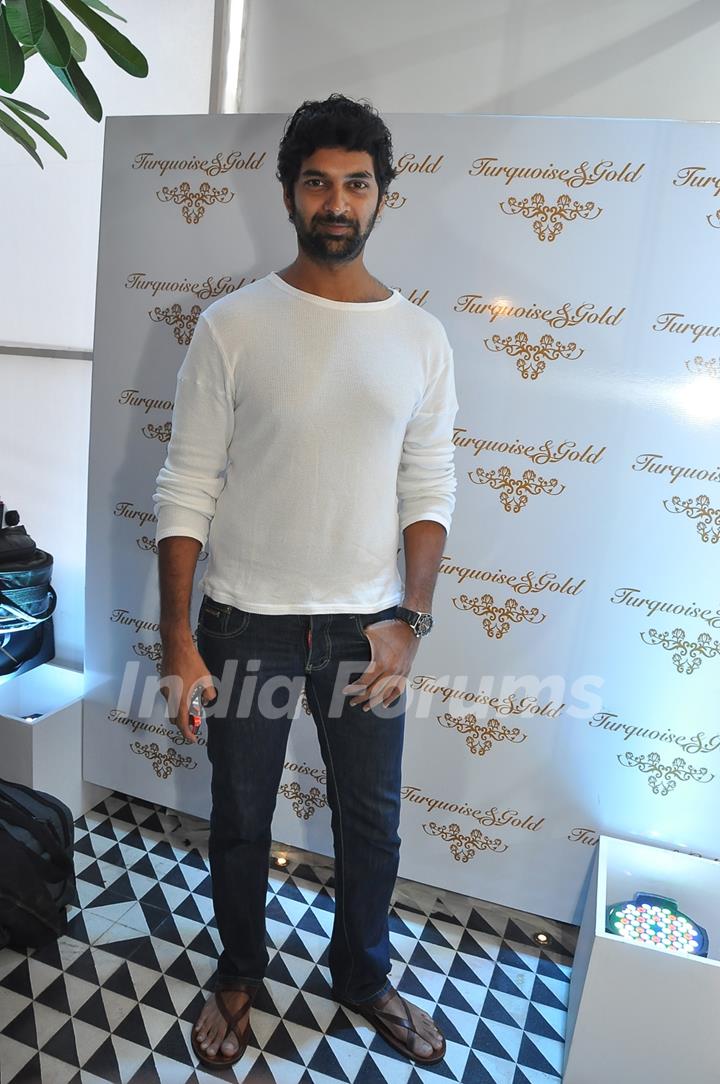 Purab Kohli at the Launch of Turquoise & Gold store