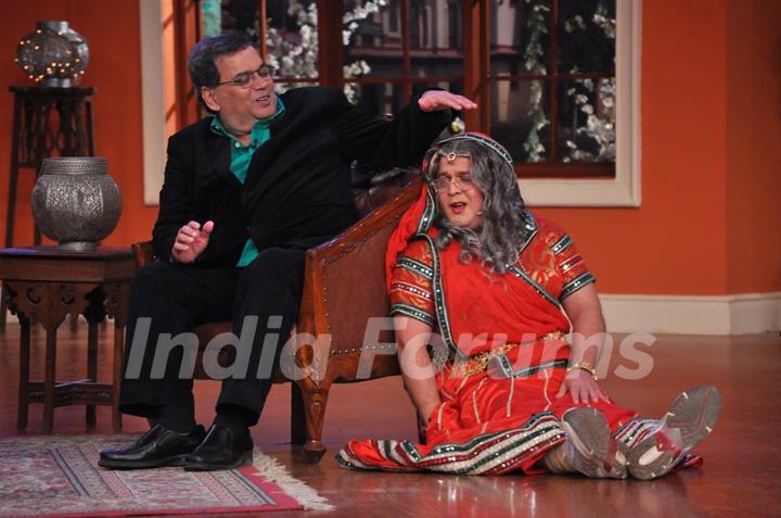 Subhash Ghai at Comedy Nights With Kapil