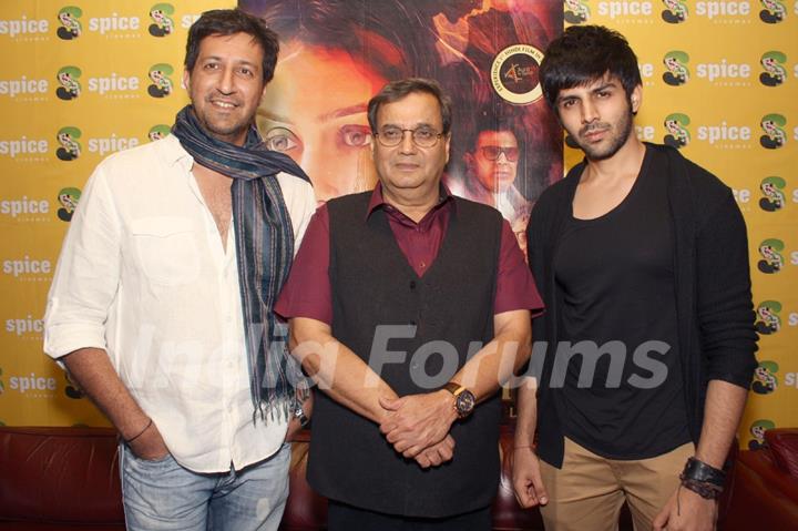 Press Conference to promote 'Kaanchi' in Noida