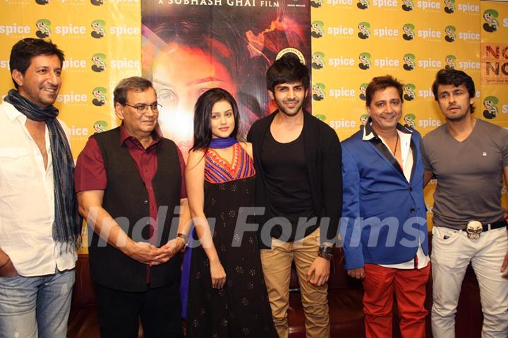 Press Conference to promote 'Kaanchi' in Noida