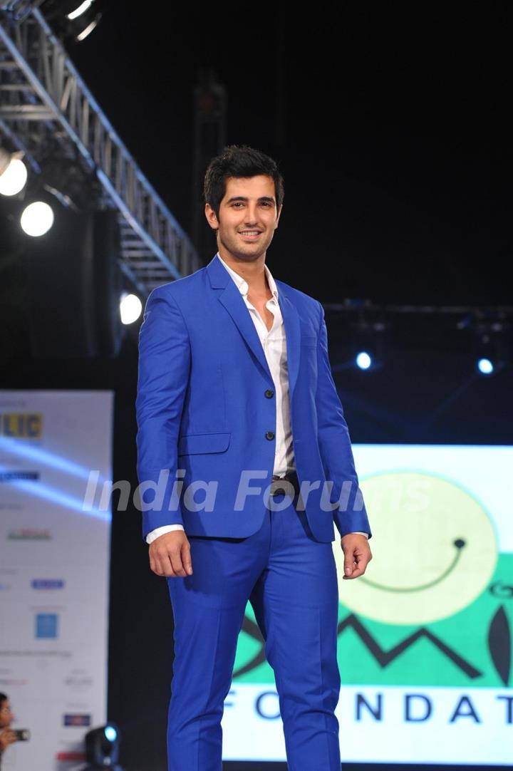 Aditya Seal was seen at the charity fashion show 'Ramp for Champs'