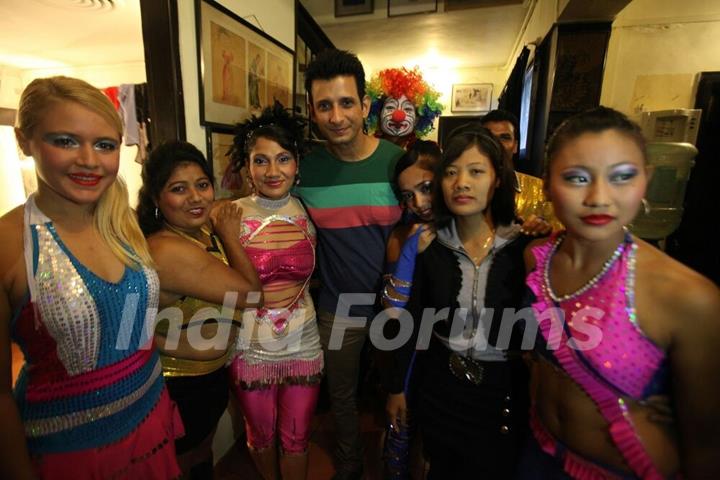 Sharman Joshi at the World Circus Day Celebrations With Rambo Circus