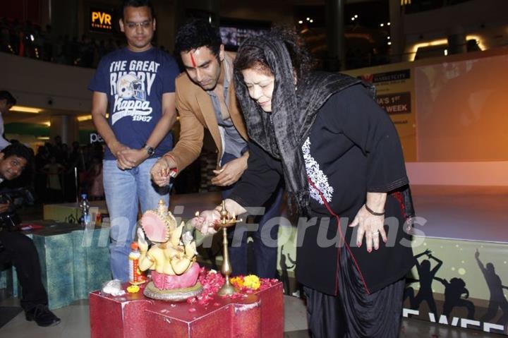 Sandip Soparkar and Saroj Khan inaugrate the Opening ceremony of India's First Dance Week