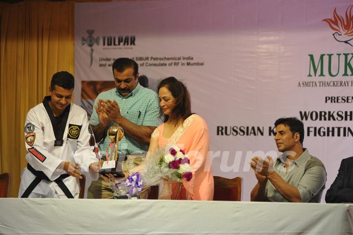 Launch of  Smita Thackeray's NGO Mukti Foundation