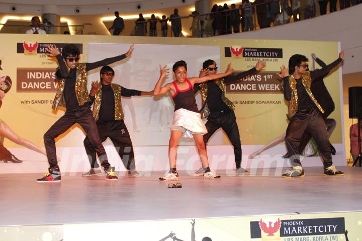 A performance at the Finale of India's first ever Dance Week