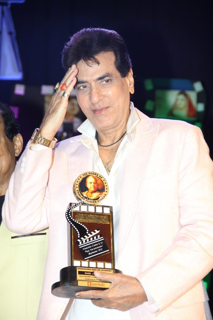 Jeetendra at the Dada Sahib Phalke Award