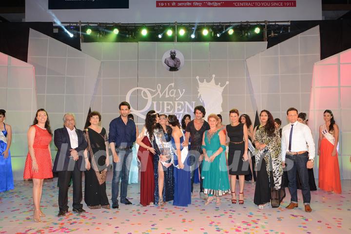 the winners of the May Queen Pageant