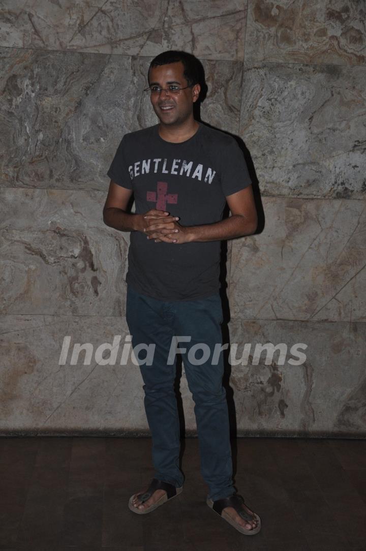 Chetan Bhagat at the Special Screening of Hawaa Hawaai