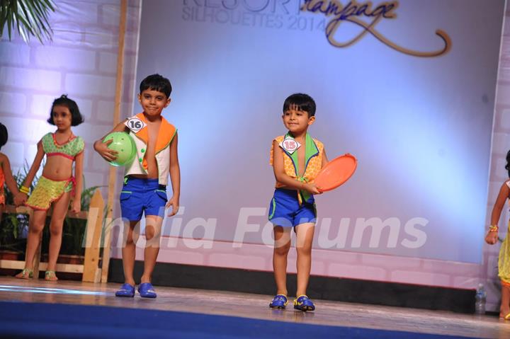 Kids walk the ramp at Resort Rampage - Silhouettes 2014