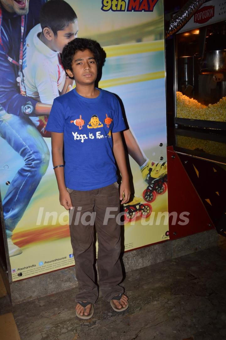 Partho Gupte at the Hawaa Hawaai screening visit