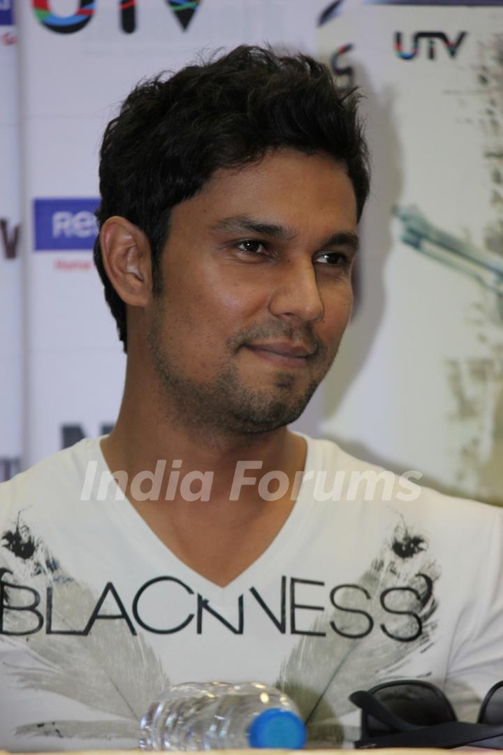 Randeep Hooda was seen at the Highway DVD launch