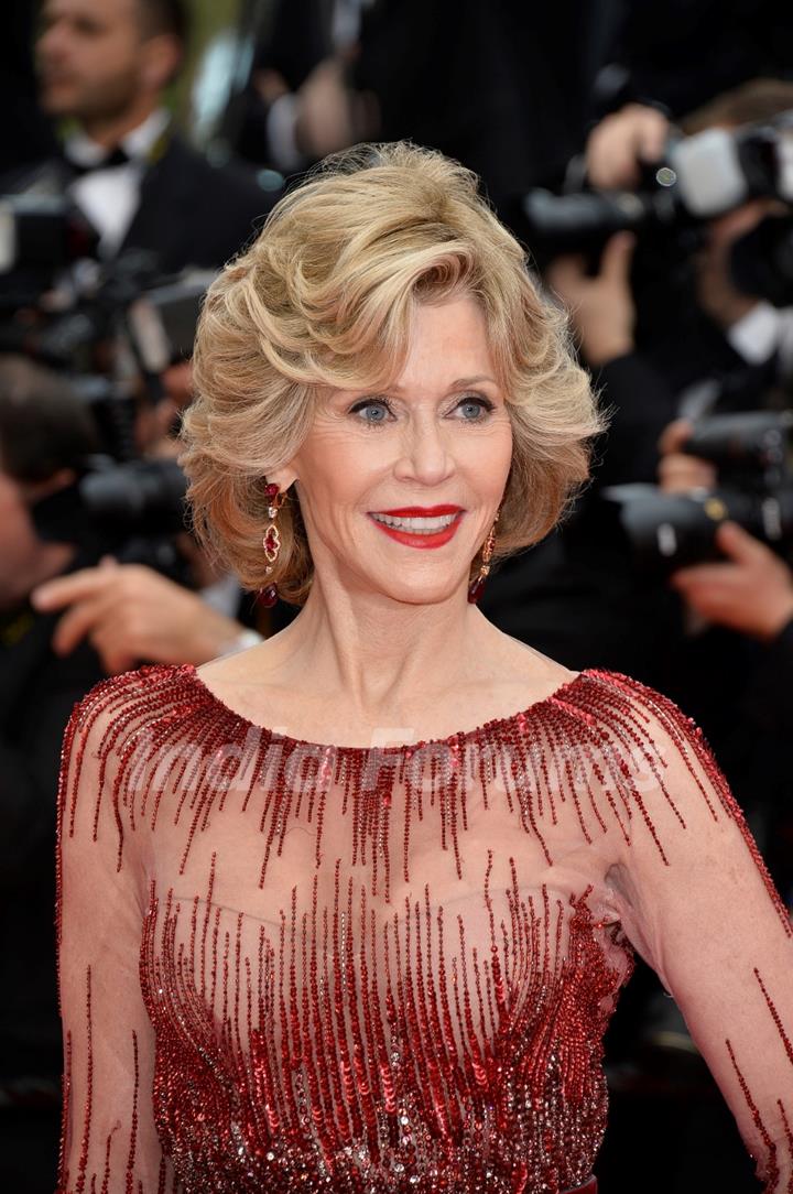 Jane Fonda ar Cannes Film Festival