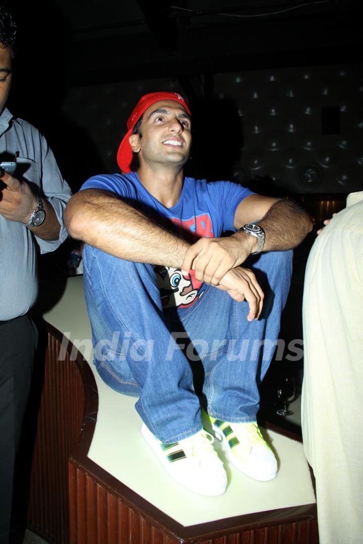 Ranveer Singh at the launch of Mickey McCleary's new album and music video