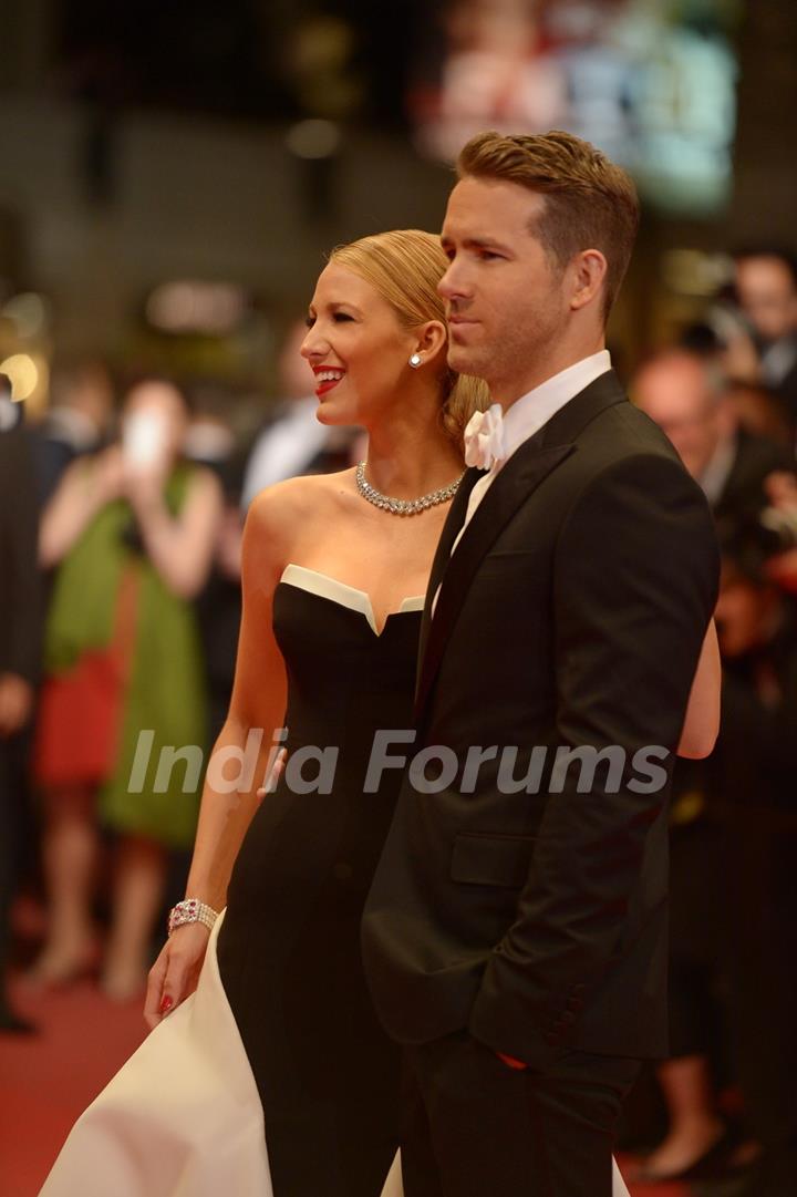 Blake Lively and Ryan Reynolds at Cannes Film Festival