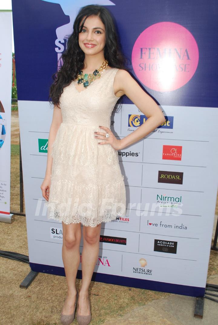 Divya Khosla at the Femina Festive Showcase May 2014