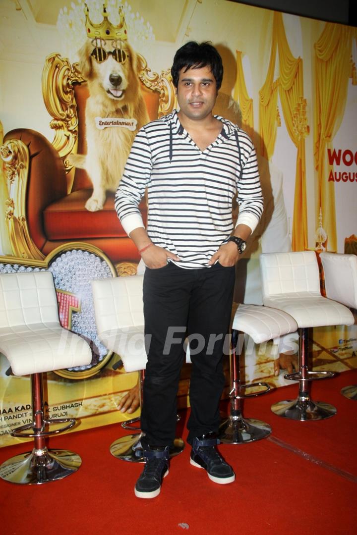 Krushna Abhishek at the First Look Launch of It's Entertainment