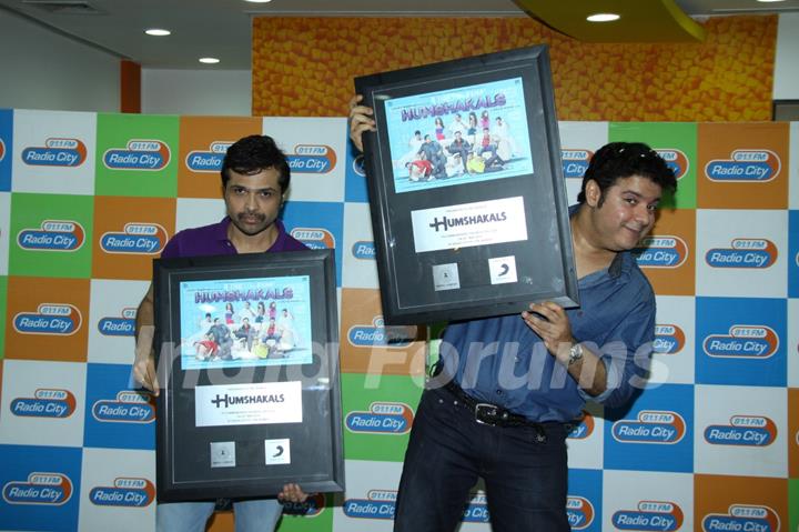 Sajid Khan and Himesh Reshammiya unveil the music of Humshakals on Radio City 91.1FM