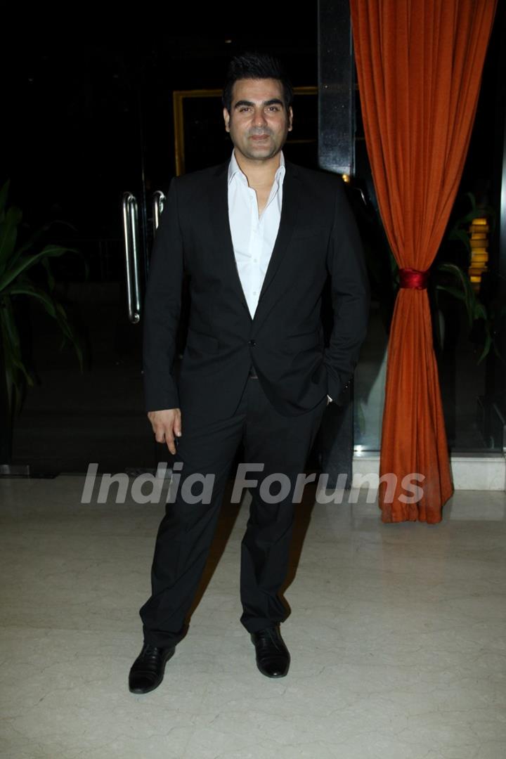 Arbaaz Khan was at the First look launch of Unforgettable