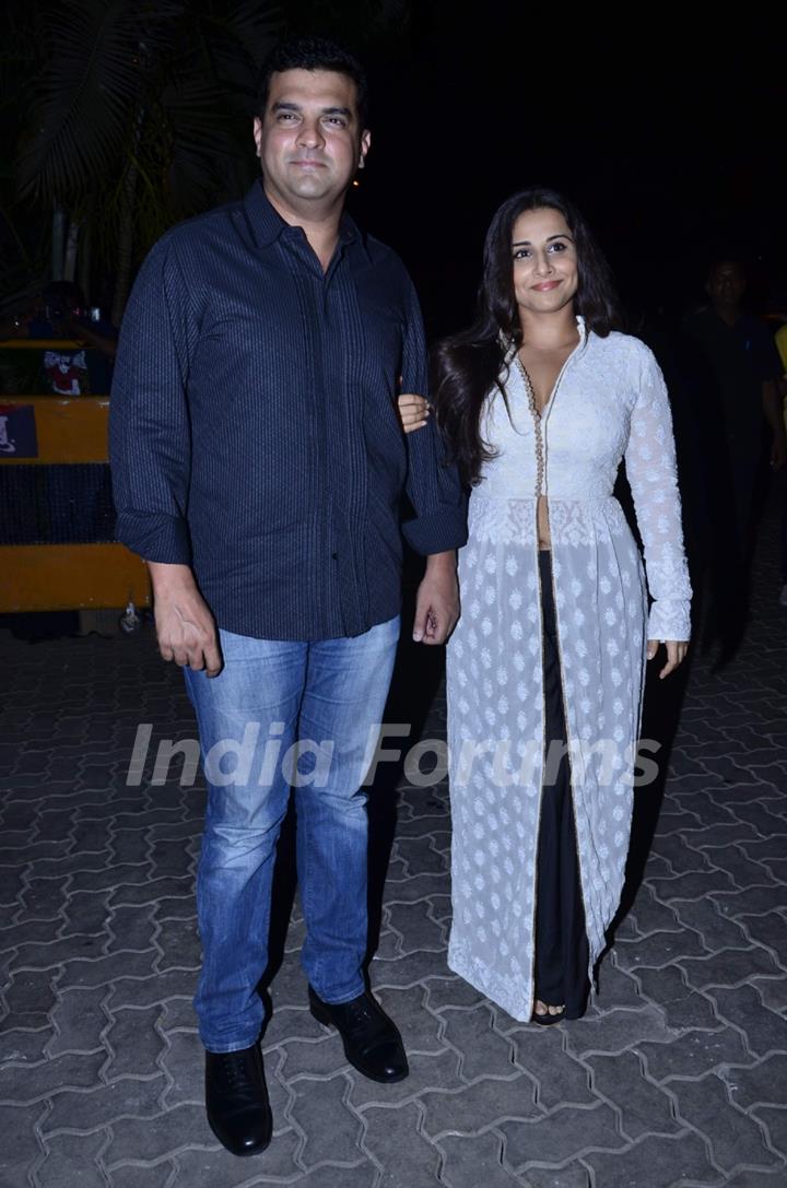 Vidya Balan and Siddharth Roy Kapur at Karan Johar's Birthday Bash