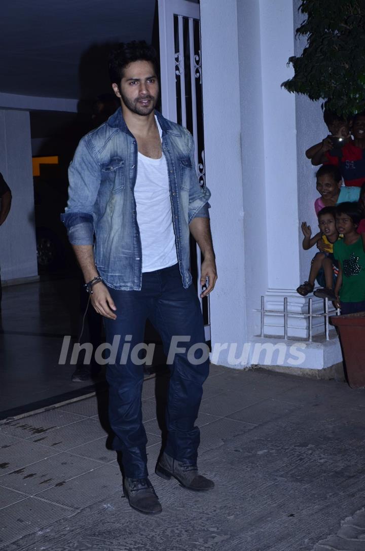 Varun Dhawan at Karan Johar's Birthday Bash