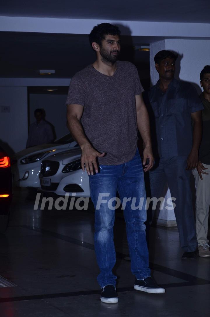 Aditya Roy Kapur at Karan Johar's Birthday Bash