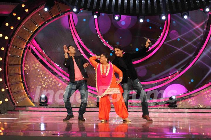 Marzi and Shiamak perform with Bharti on DID Lil Masters Season 3